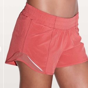Lululemon Dark Canyon Hotty Hot shorts